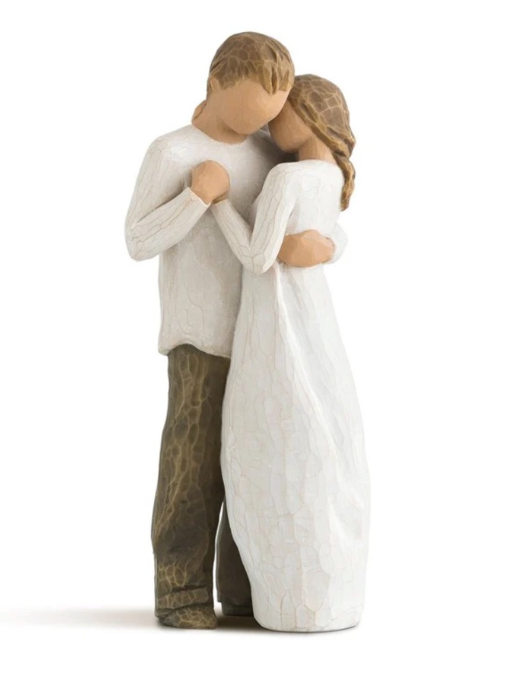 Willow Tree Promise Figurine with Beige Kraft Box
